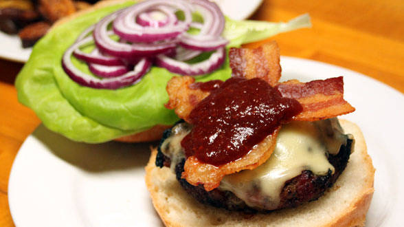 Tex-Mex Bacon Cheeseburgers (Version 2) – Rachael Ray