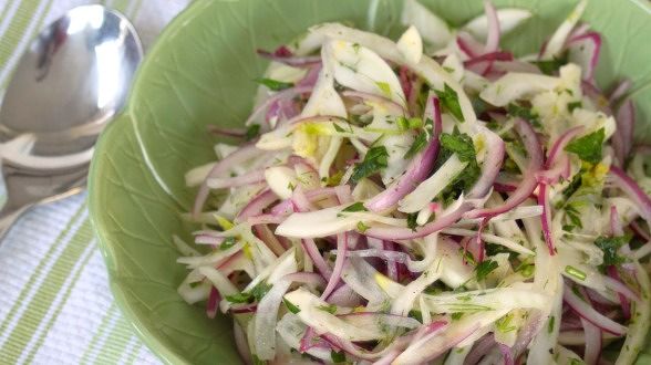 Quick Fennel Slaw