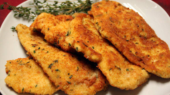 Chicken Cutlets with Herbs