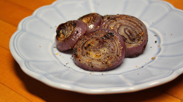 Grilled Red Onions