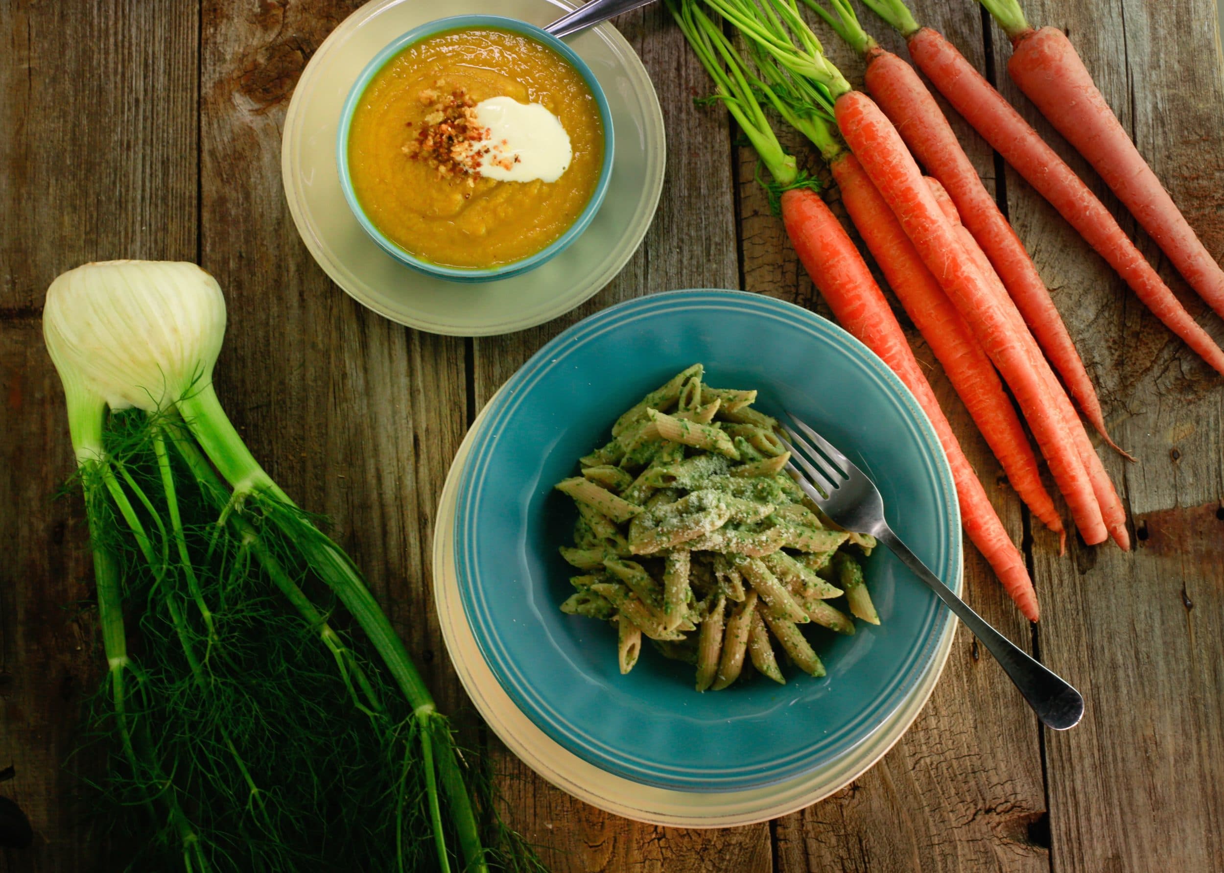 Roasted Carrot and Fennel Soup