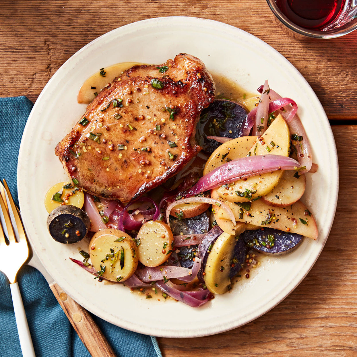 My Easy Pan Roasted Pork Chops Recipe From the Rachel Ray Show