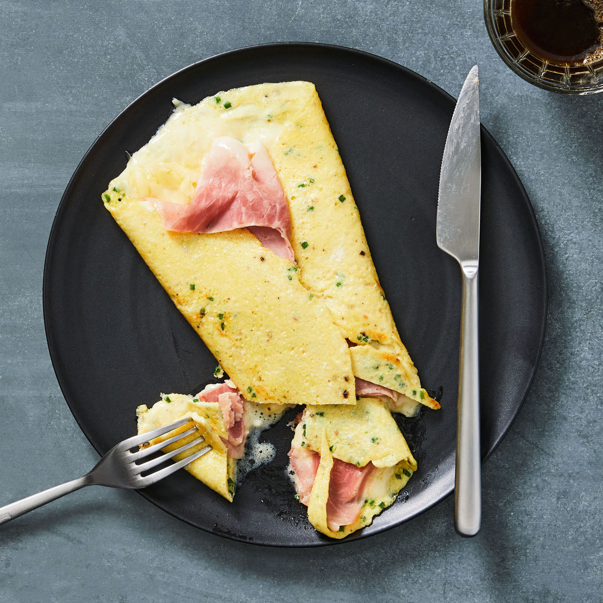 Egg Crepes - Diary of A Recipe Collector