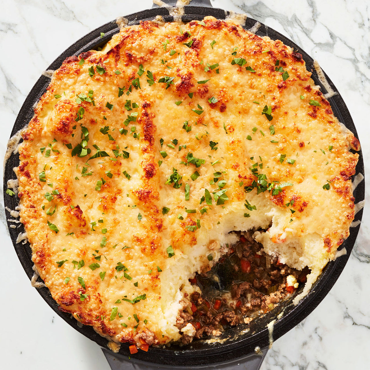 Beef Skillet Pie, Rachael Ray