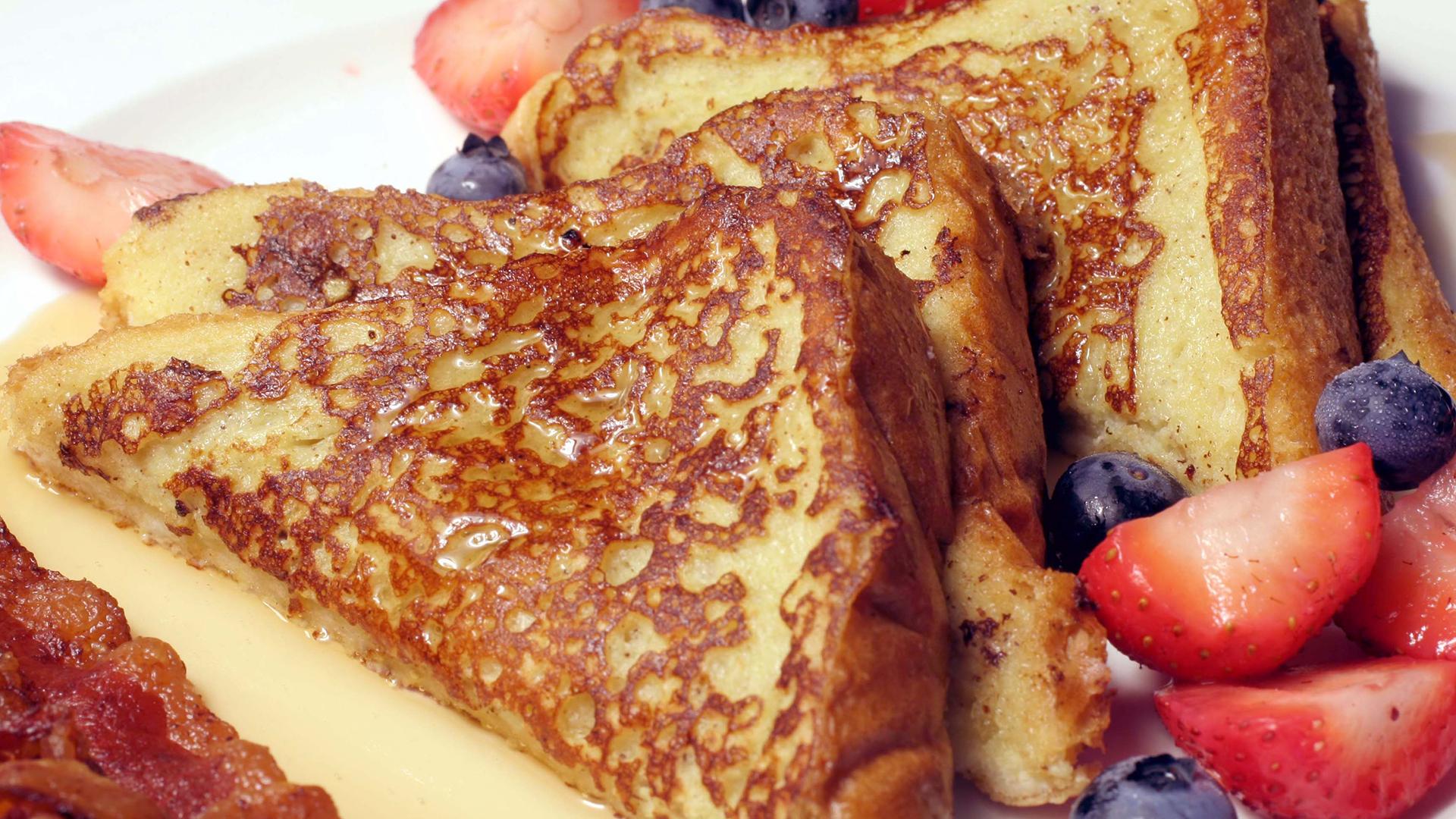 Bourbon Vanilla French Toast for Mother's Day Brunch