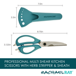 Multi Shear Kitchen Scissors with Herb Stripper and Sheath 48565 - 26652219080886