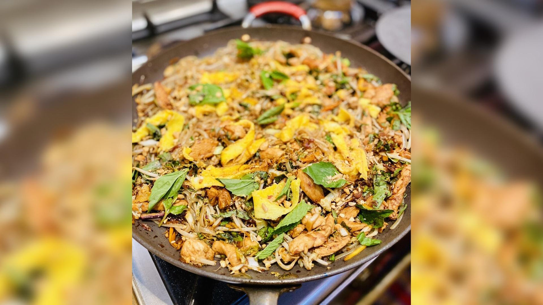 Pad Thai with Chicken or Shrimp