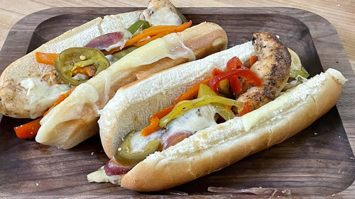 Chicken, Pepper and Onion Subs