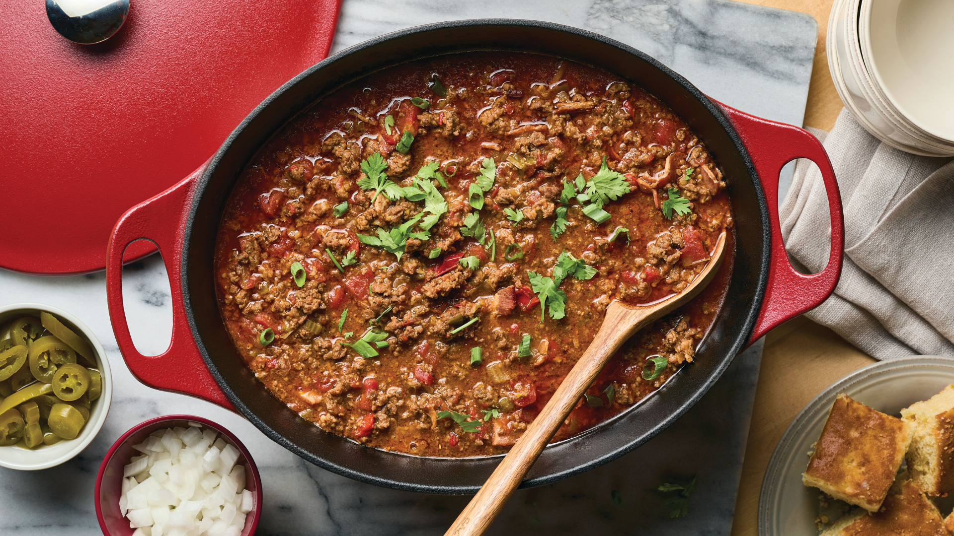 Serious Three-Meat Chili