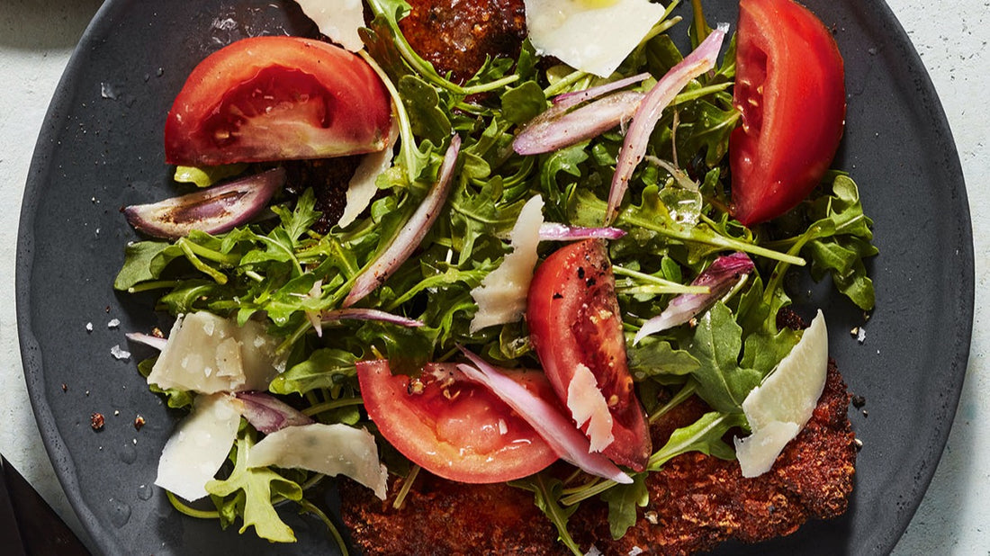 Beef Milanese with Everything