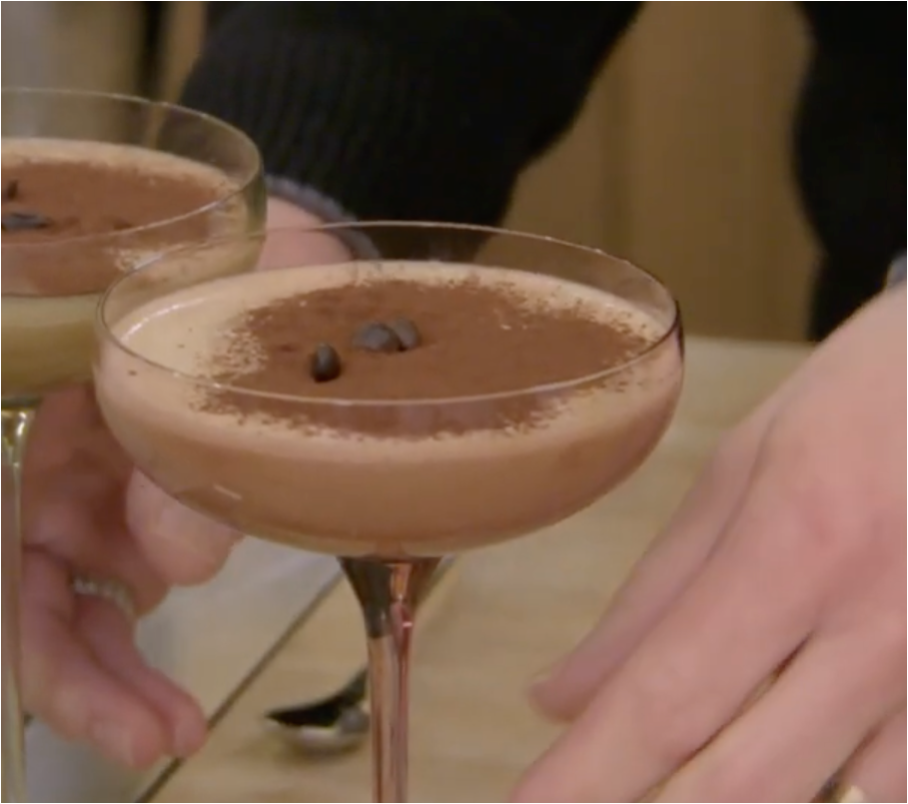 John’s Boozy Shakerato Recipe from Rachael Ray in Tuscany