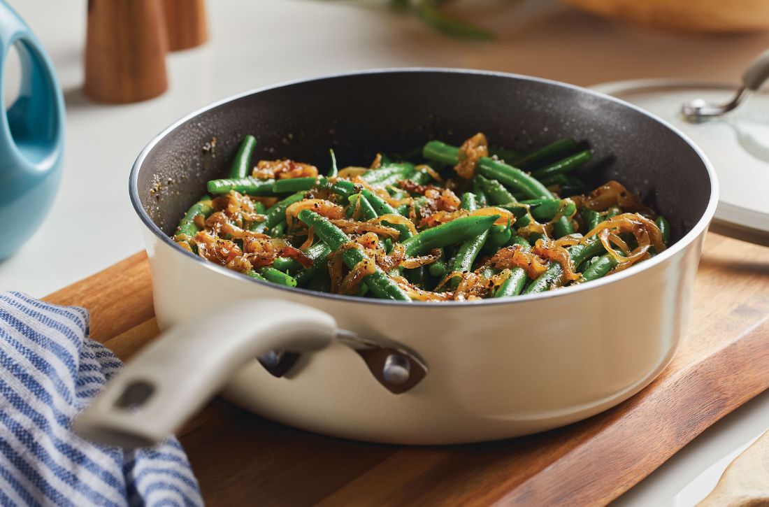 Caramelized Onion Green Beans