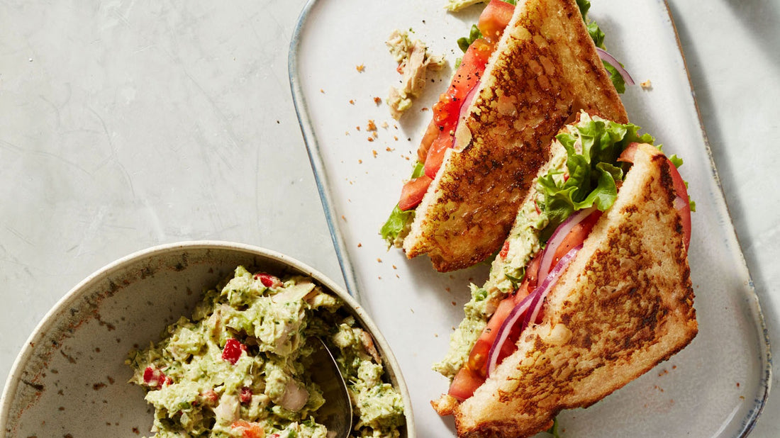 Chicken Salad Sandwiches with Avo-Goddess Dressing