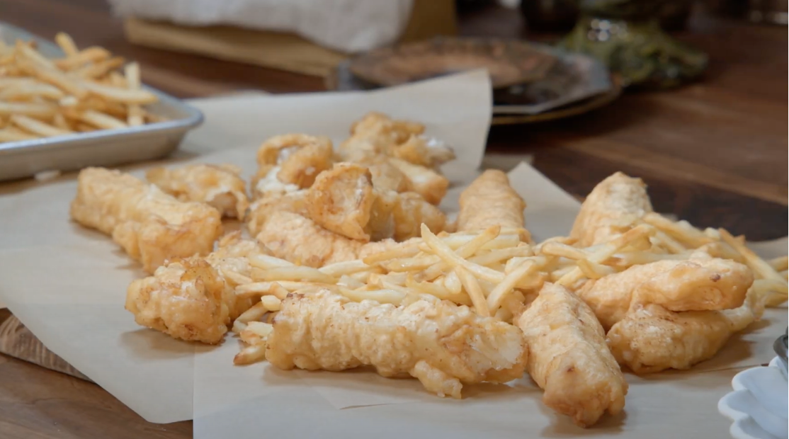 Rachael Ray's Meals in Minutes Beer Batter Fish Fry Recipe