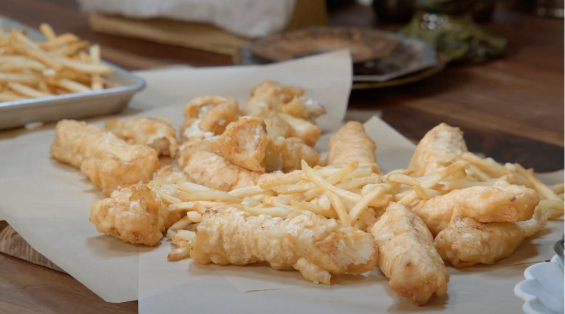 Rachael Ray's Meals in Minutes Beer Batter Fish Fry Recipe