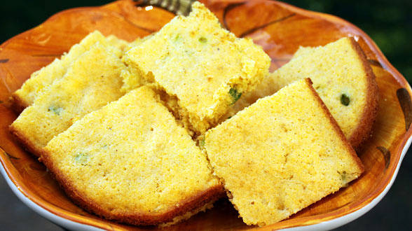 Cracked Corn and Cheese Squares