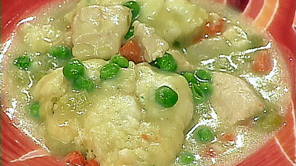 Vegetable and Dumpling Soup