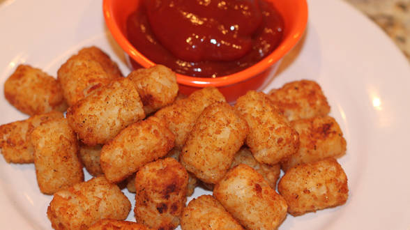 Tots with Chipotle Ketchup
