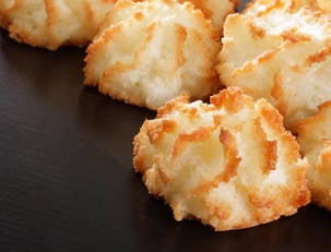 Coconut and Chocolate Macaroons