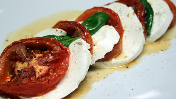 Roasted Tomato Caprese