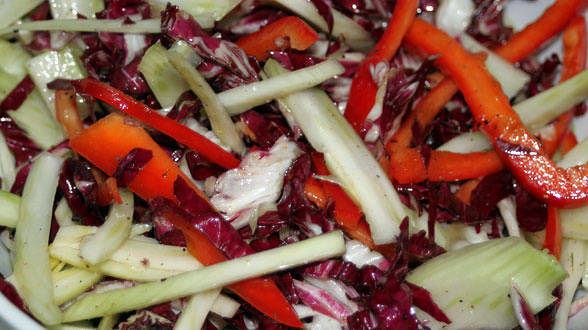 Fennel and Pepper Salad