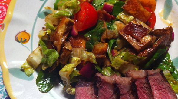 T-Bone Tagliata with Steakhouse Salad