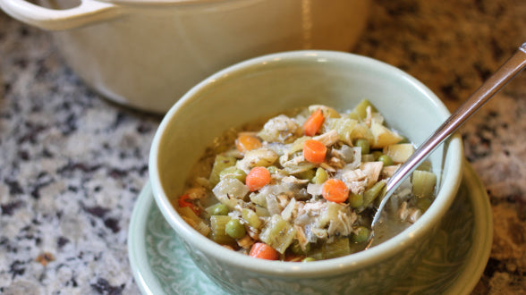 Chicken and Herb Pot Pie Stoup