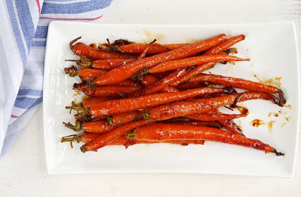 Honey-Soy Oven-Glazed Carrots