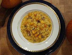 Milanese-Style Risotto with Pumpkin