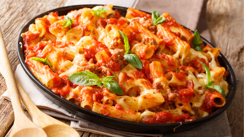 Zite Neapolitan Baked Ziti Recipe – Rachael Ray