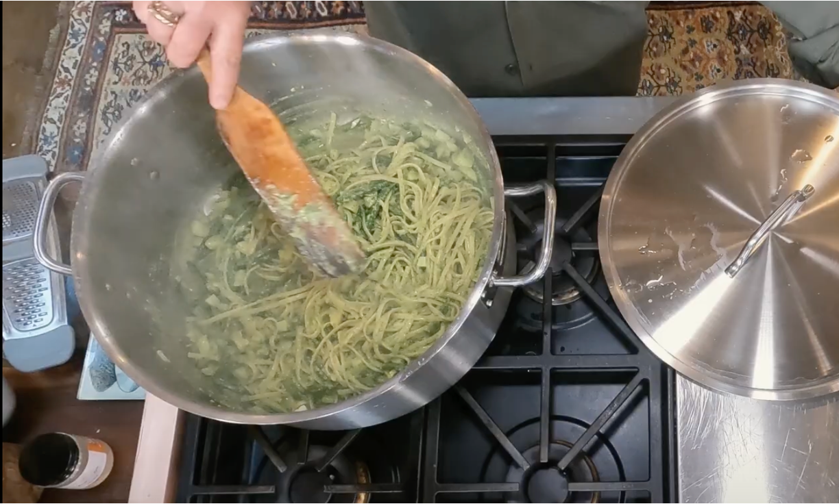 Rachael Ray's Meals in Minutes Pesto Past Recipe