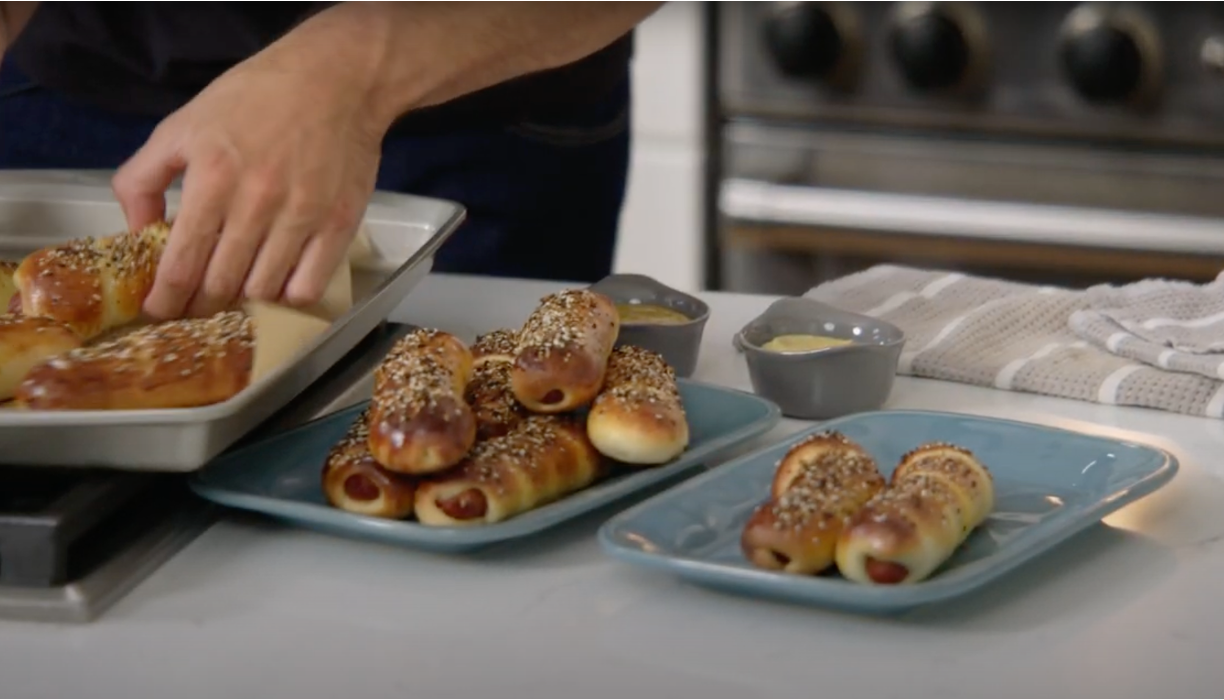 Challah Pigs in a Blanket Recipe from Jake Makes It Easy