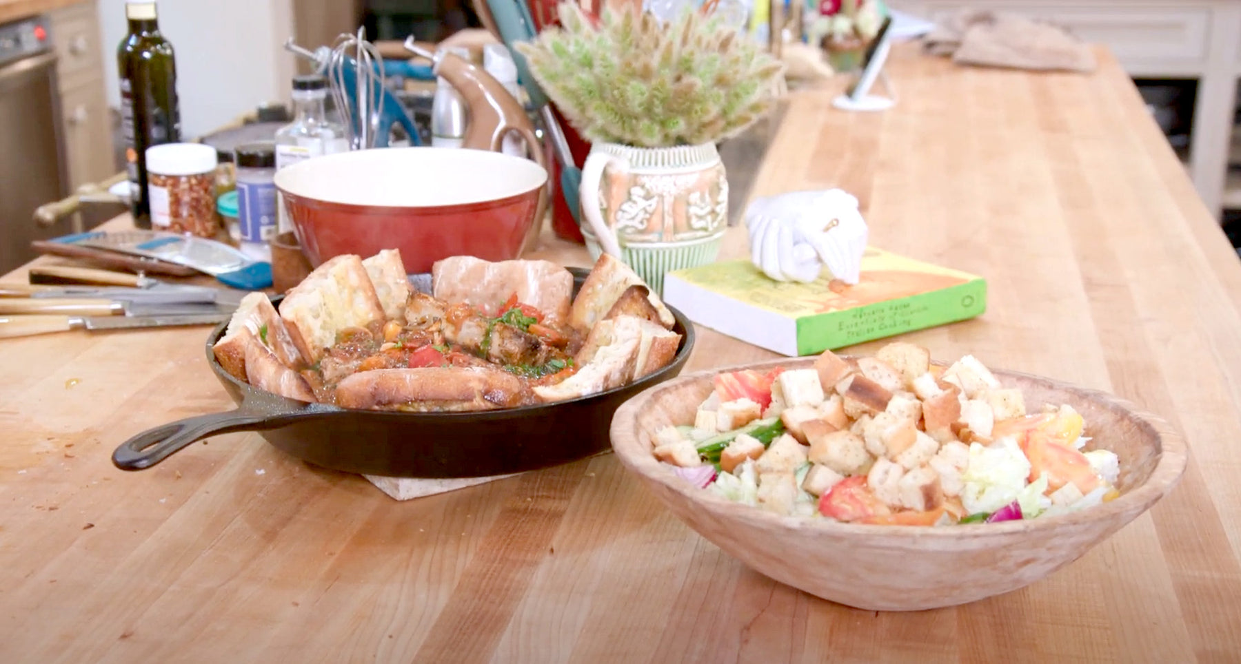 Rachael Ray's Meals in Minutes Pork Chops Pizzaiola Recipe