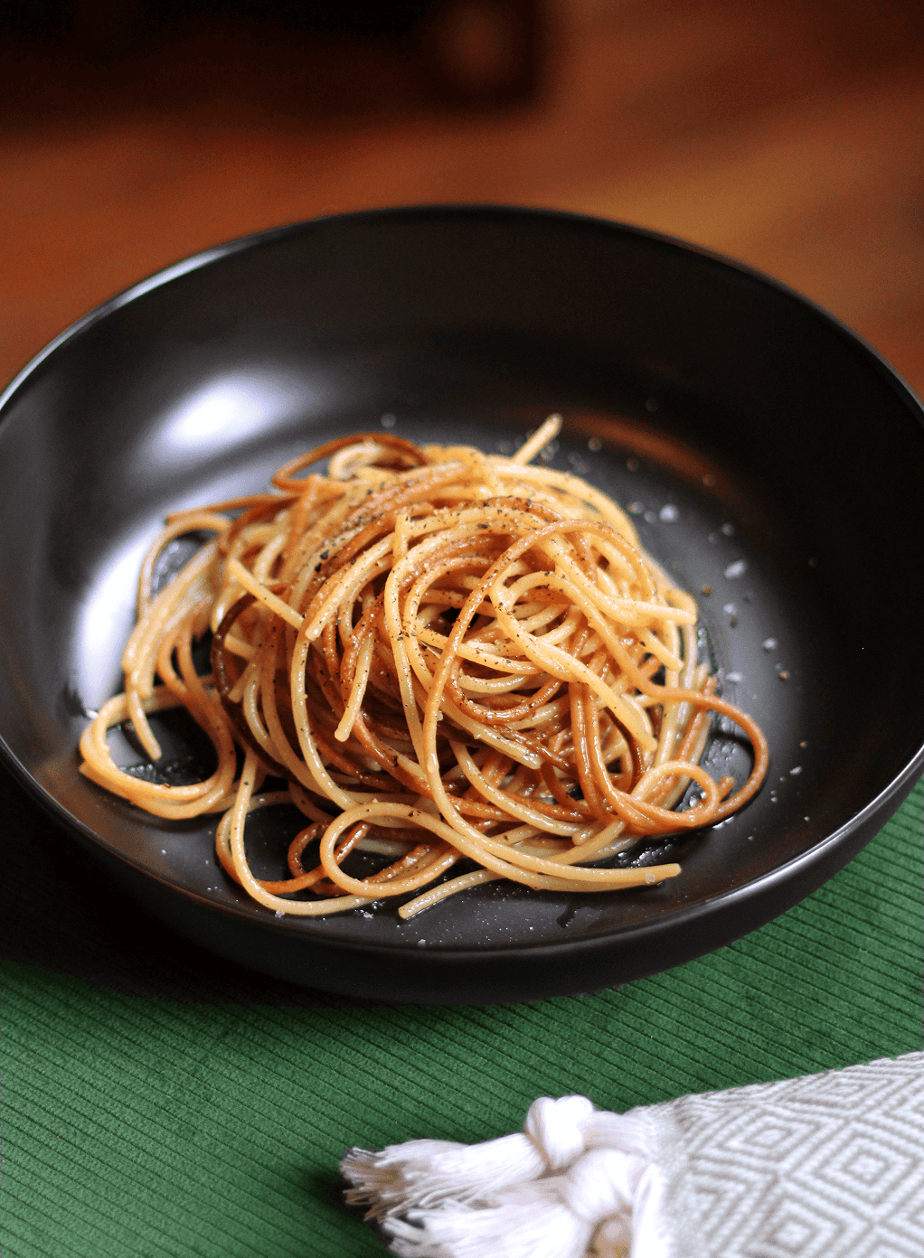 Toasted Cacio e Pepe