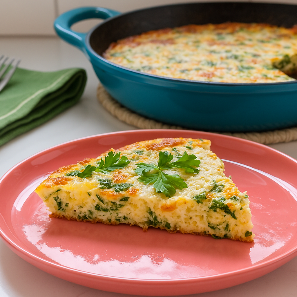 Fluffy Florentine Frittata
