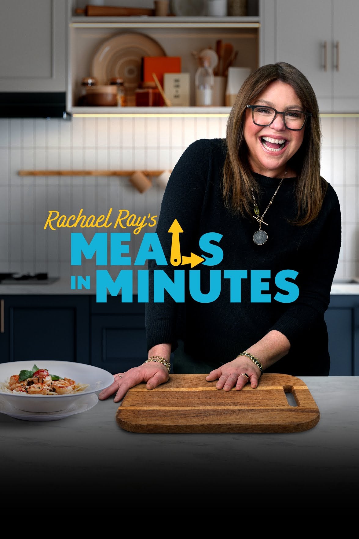 Rachael Ray's Meals in Minutes Recipe -Mega Mushroom Pasta with Taleggio Cheese Sauce and Escarole Salad with Fennel    