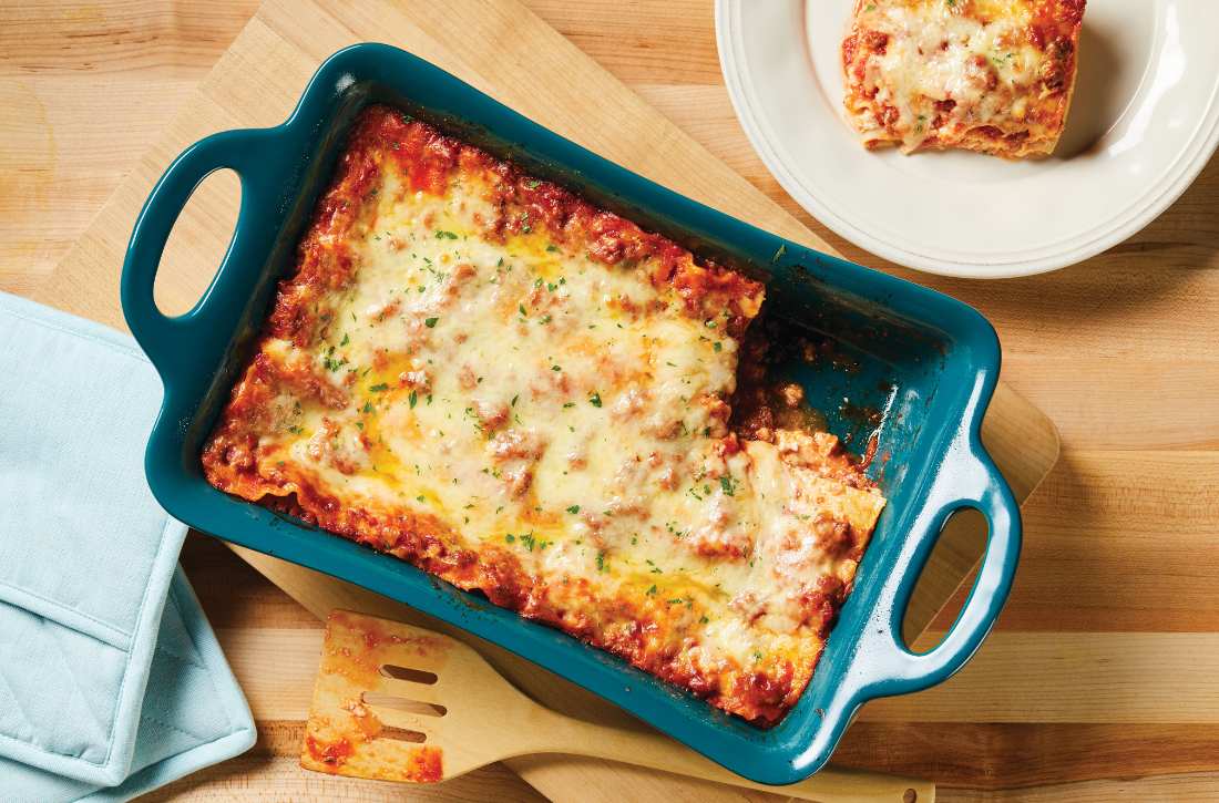 Rach's Sunday Dinner: Tuscan Meat Sauce Lasagna