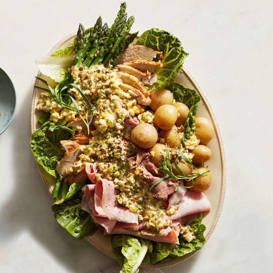 Rachael Ray's Chef Salad with Gribiche Dressing