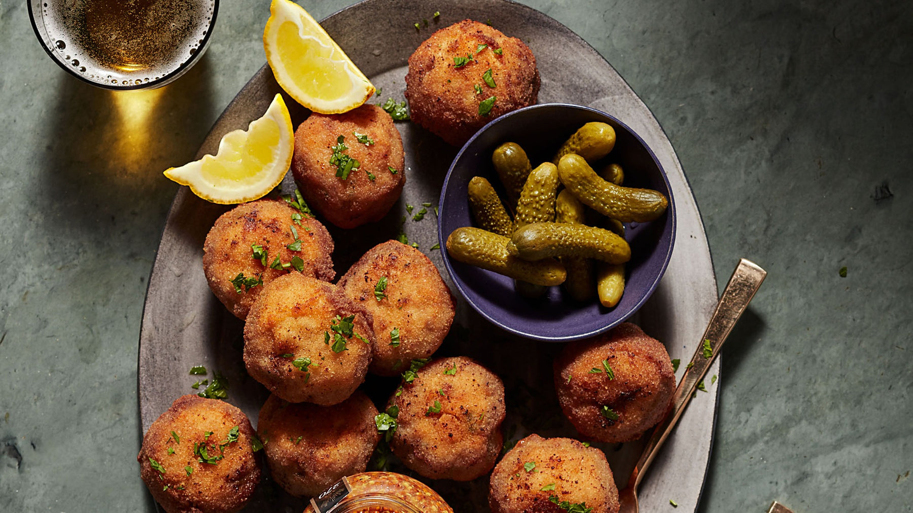 Rachael Ray's Pork Schnitzel Meatballs
