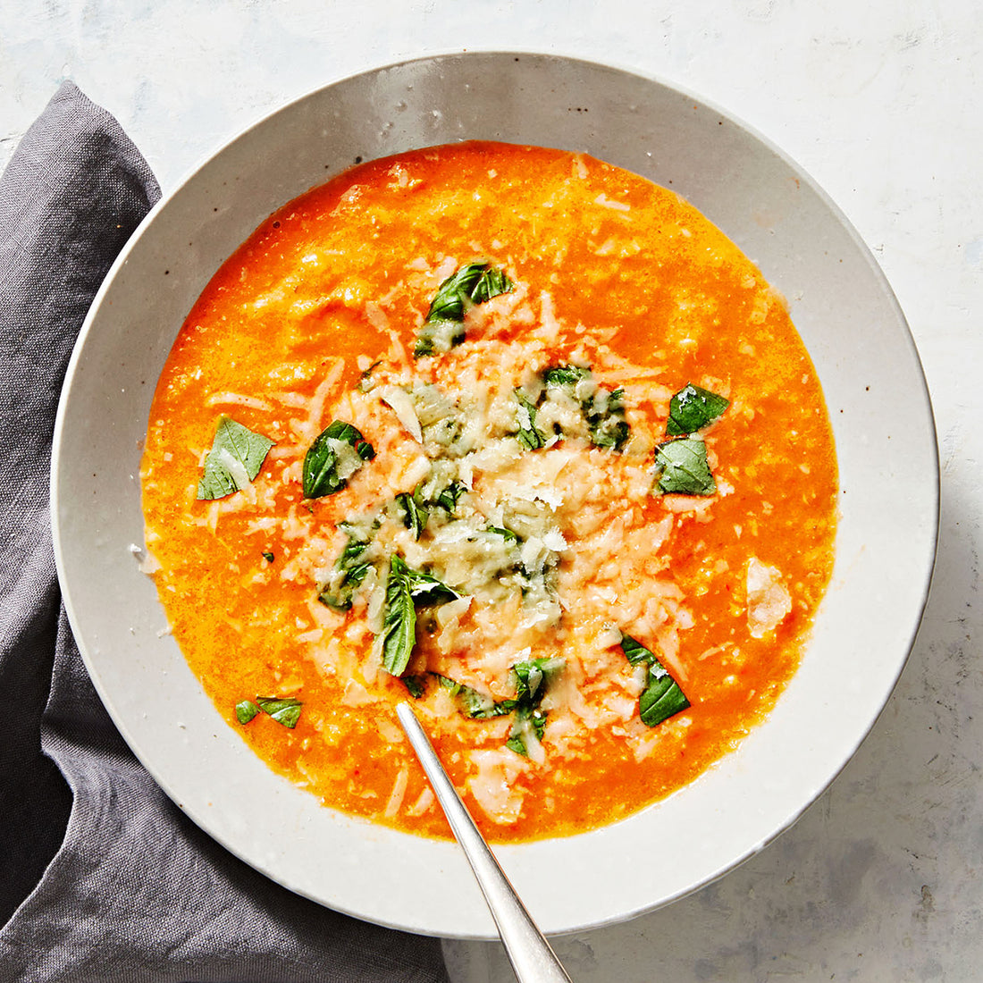 Rachael Ray's Tomato Soup with Polenta