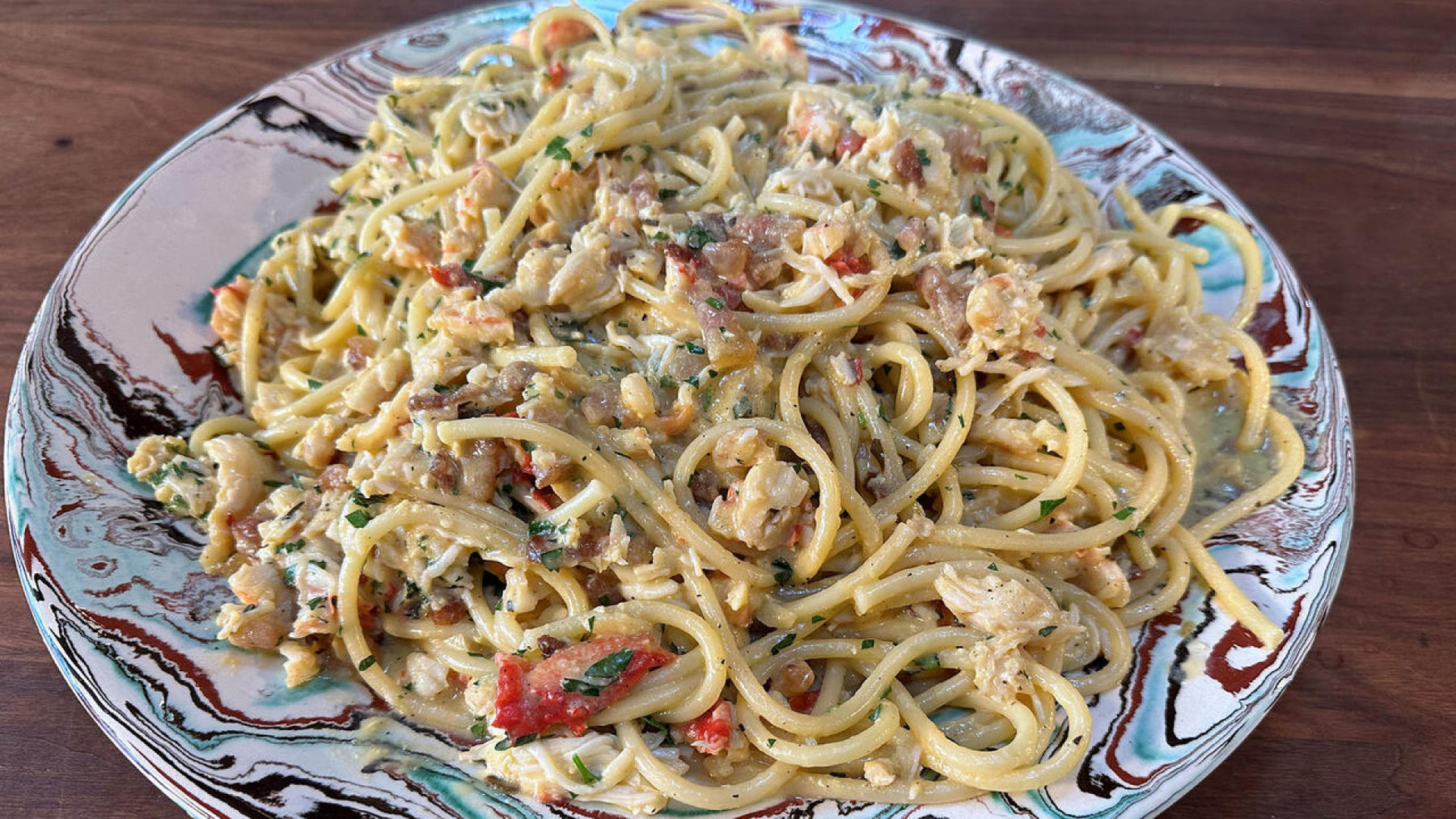 Crabby Carbonara