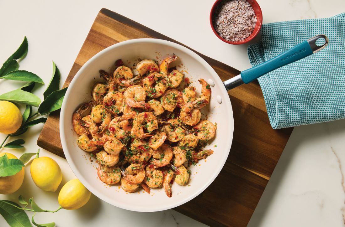 Rachael's Calabrian-Style Shrimp Scampi