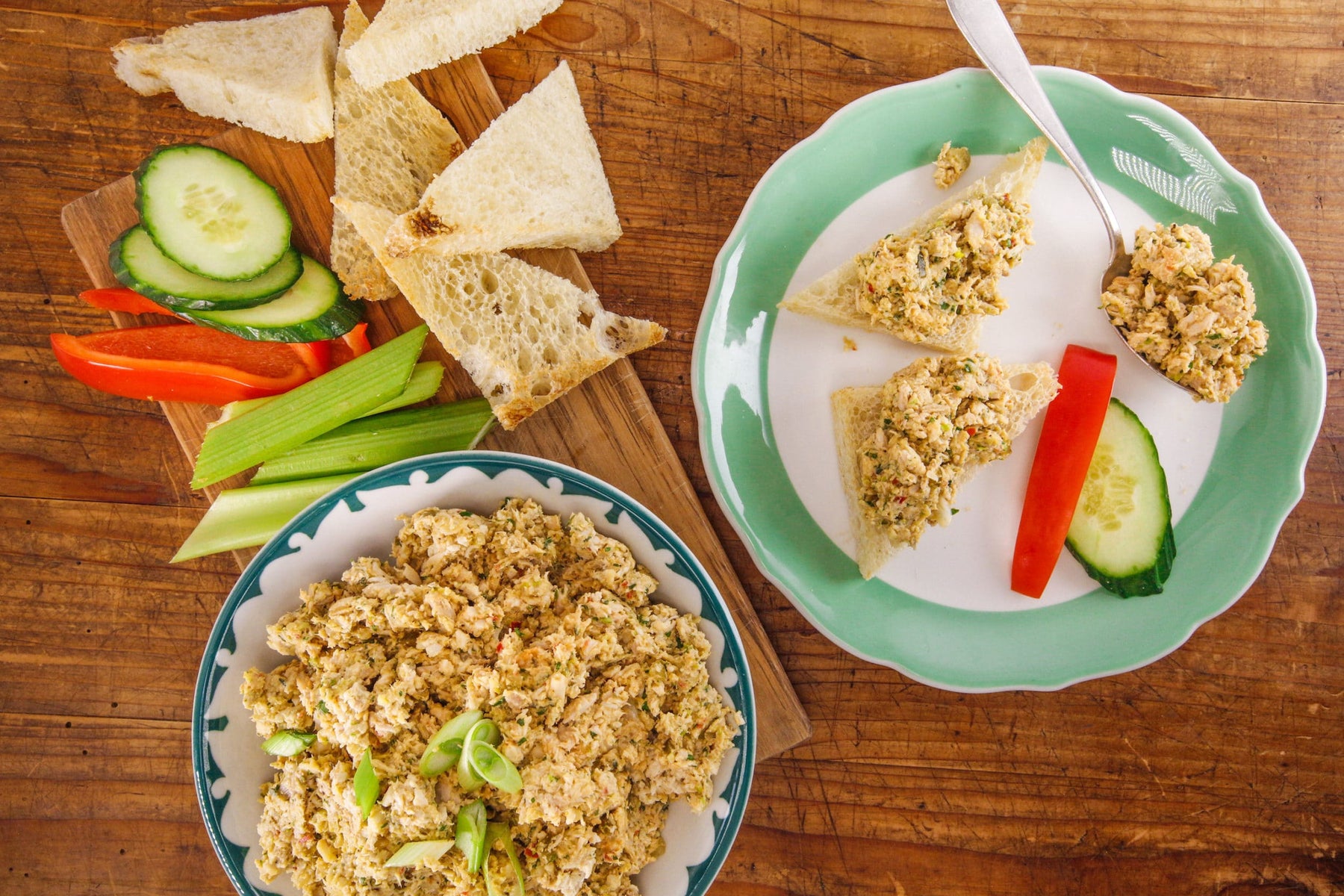 Rachael's Deviled Chicken and/or Crab