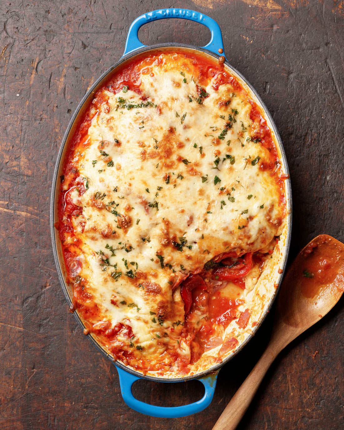 Roasted Red Pepper & Hot Coppa Parmigiana