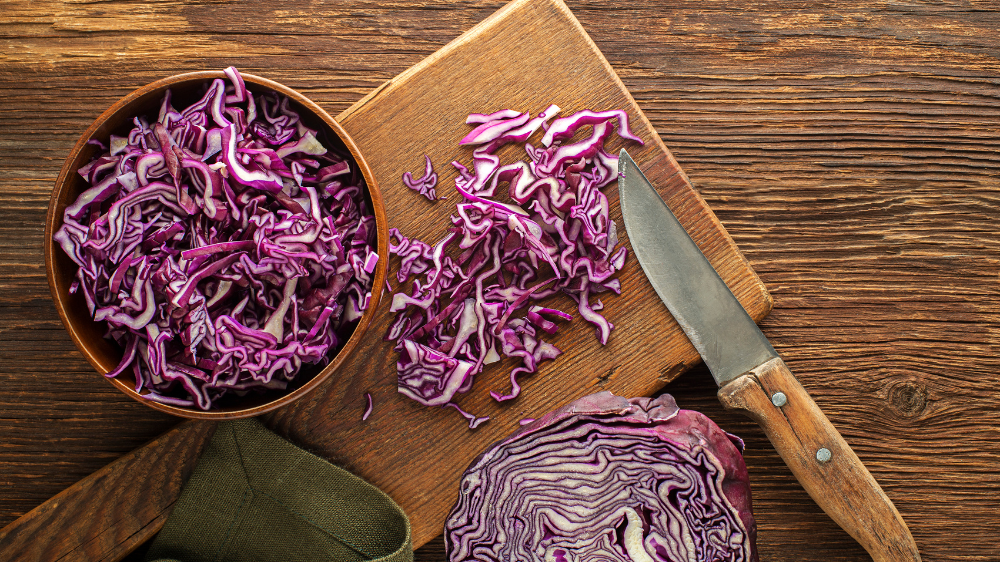 Sautéed Red Cabbage