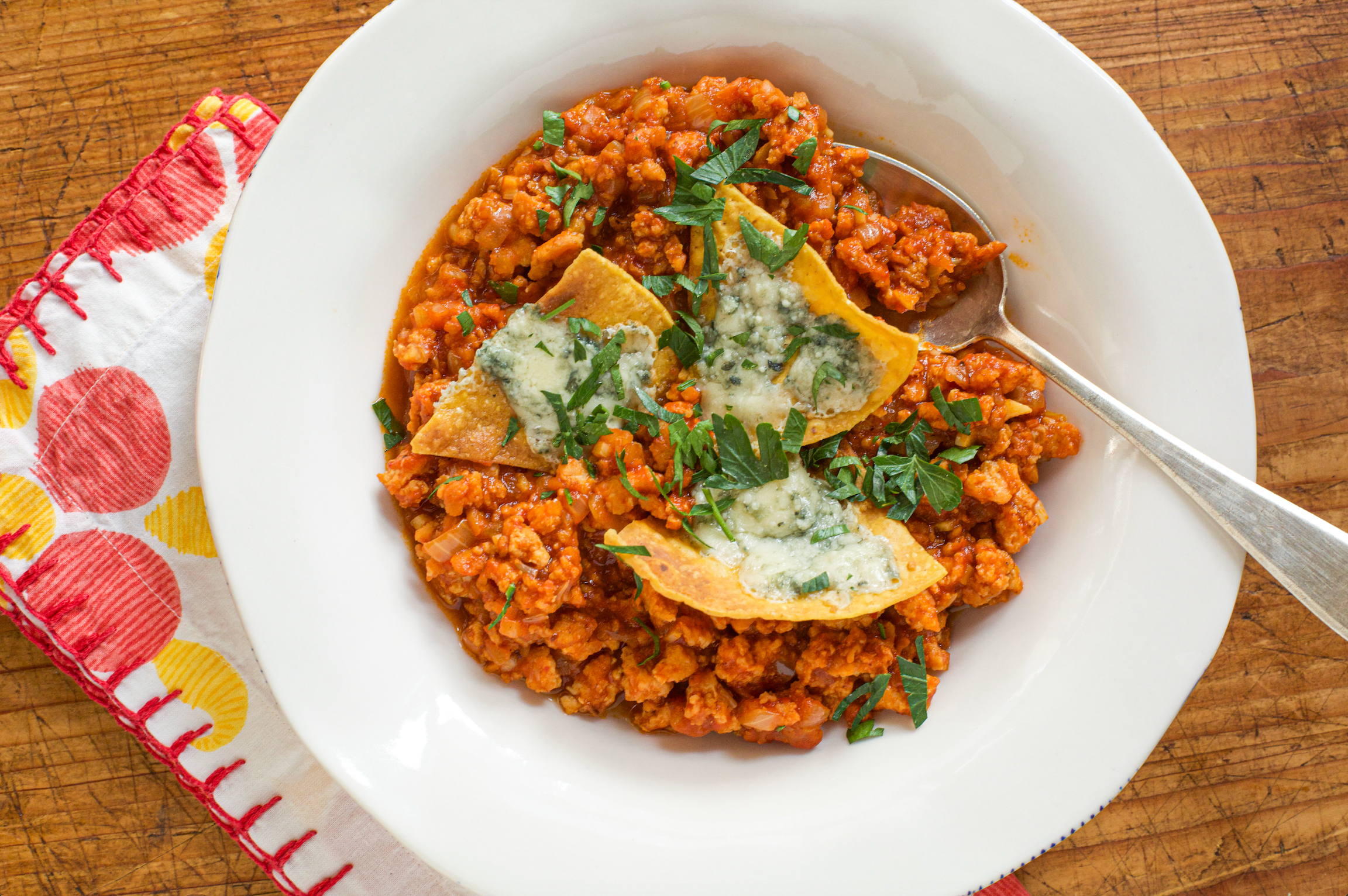 Rachael Ray's Buffalo Chicken Chili