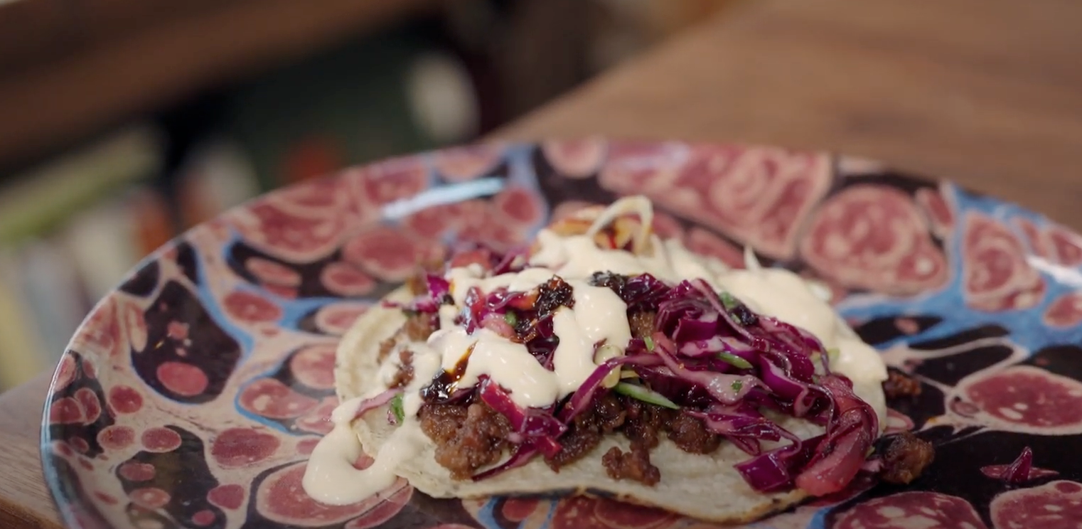 Rachael Ray's Meals in Minutes Soy Meat Asian Tacos