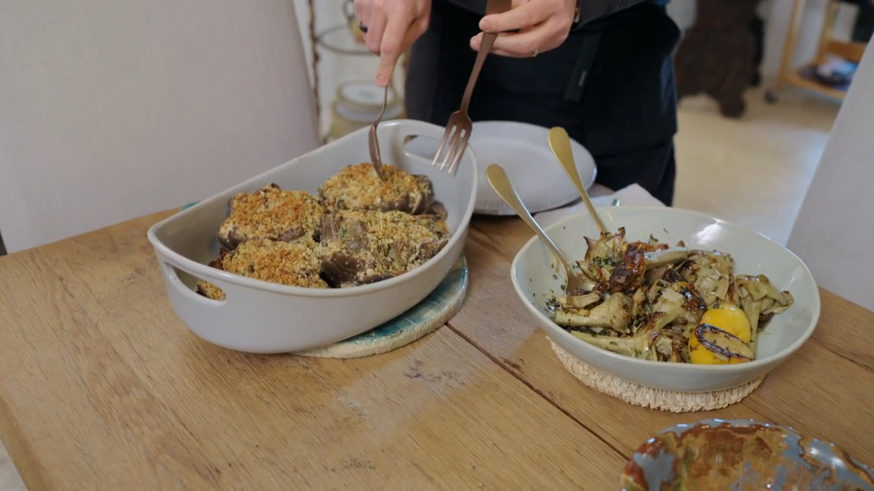 Rachael Ray in Tuscany Roman Artichokes Recipe