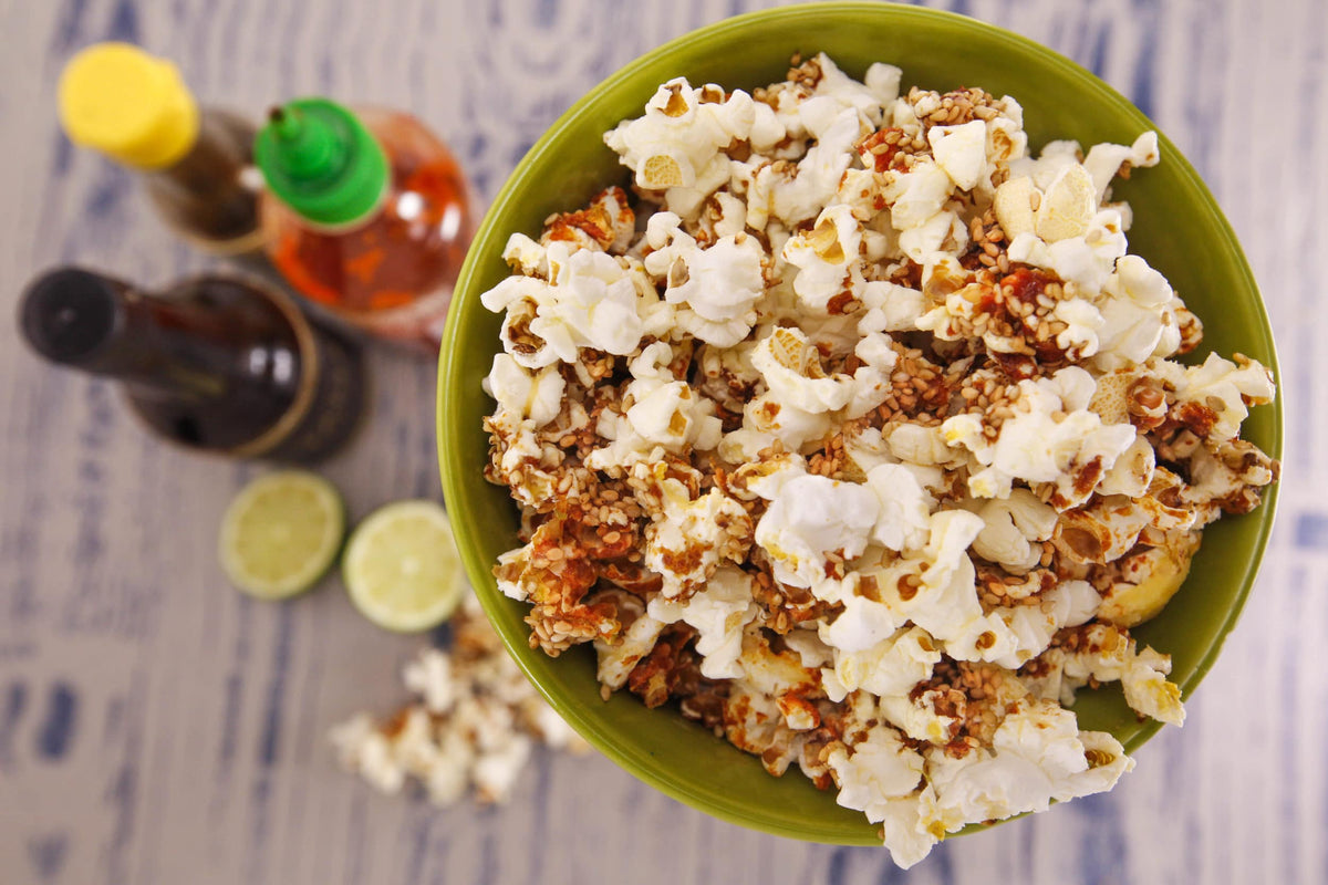Spicy Sesame Popcorn – Rachael Ray