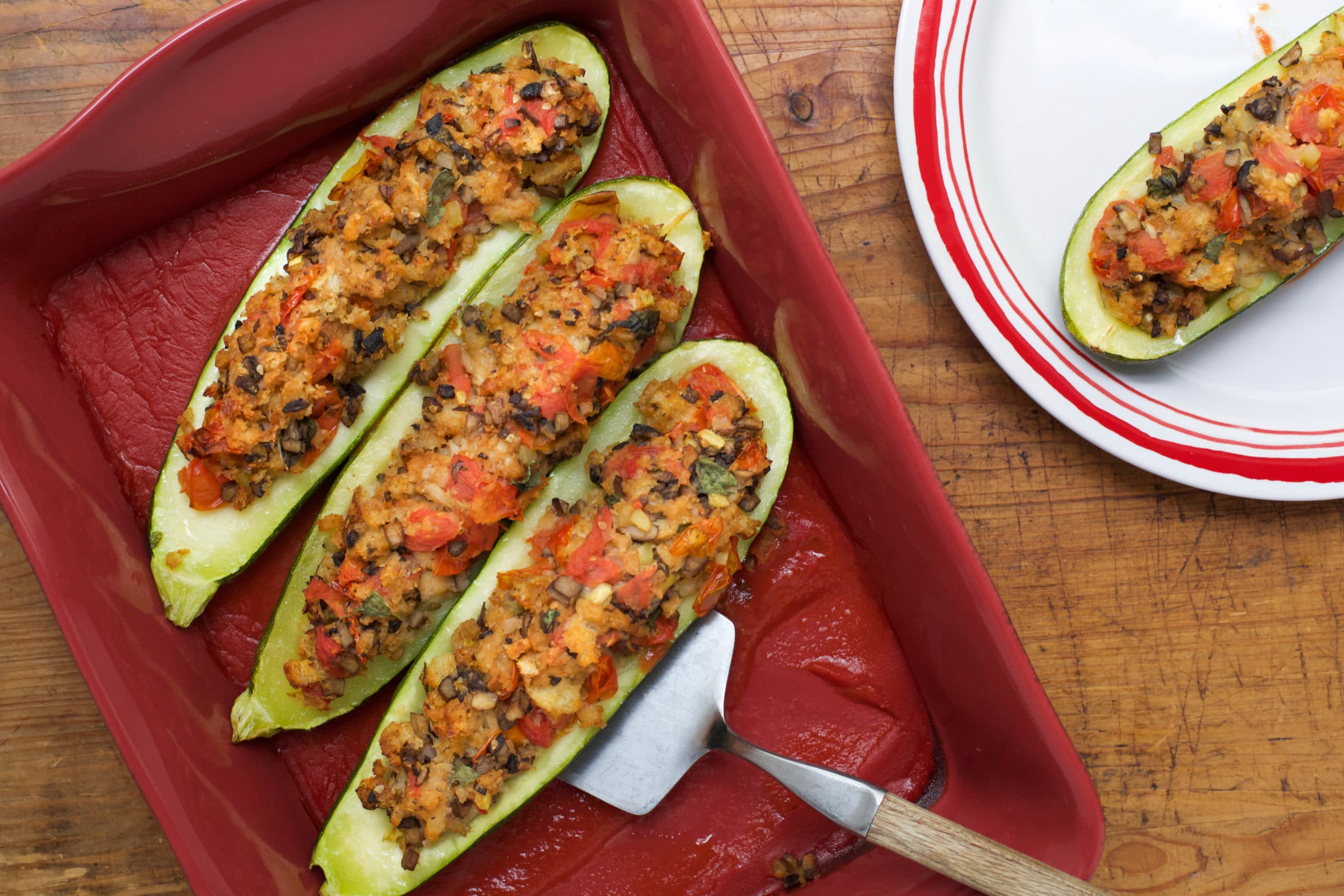 Stuffed Zucchini